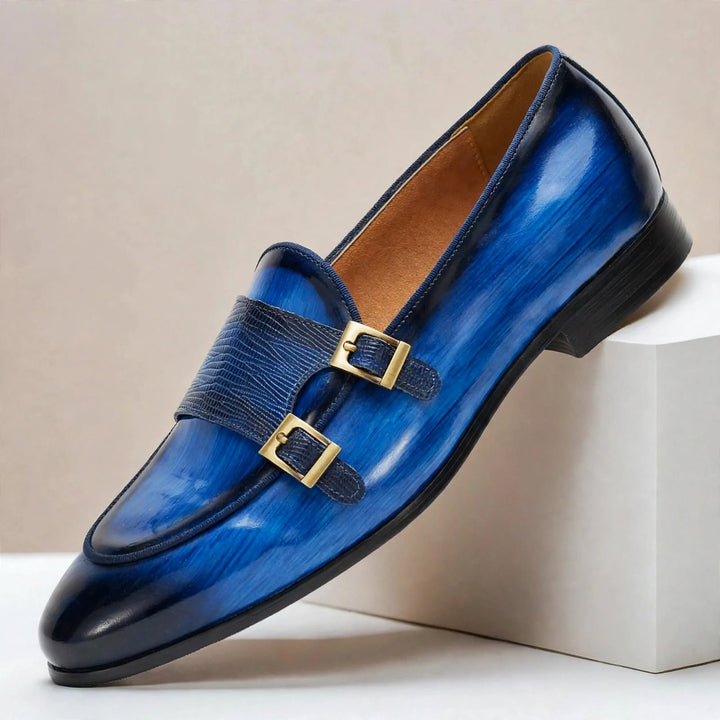 Folino Cowhide Leather Loafers