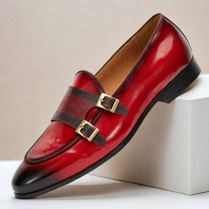 Folino Cowhide Leather Loafers