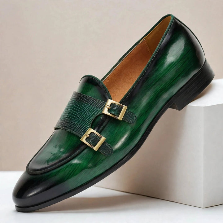 Folino Cowhide Leather Loafers