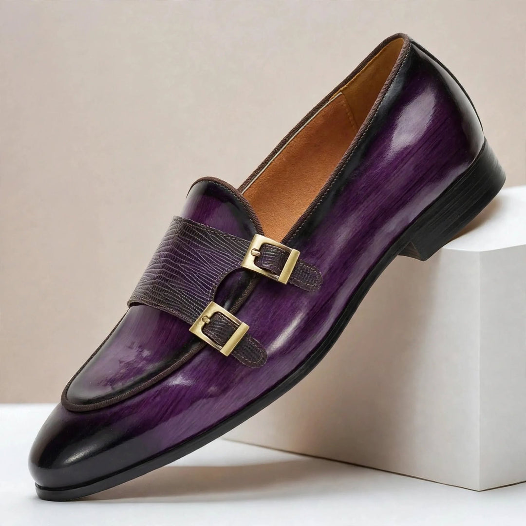 Folino Cowhide Leather Loafers