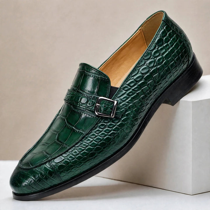 Kallana Cowhide Leather Loafers