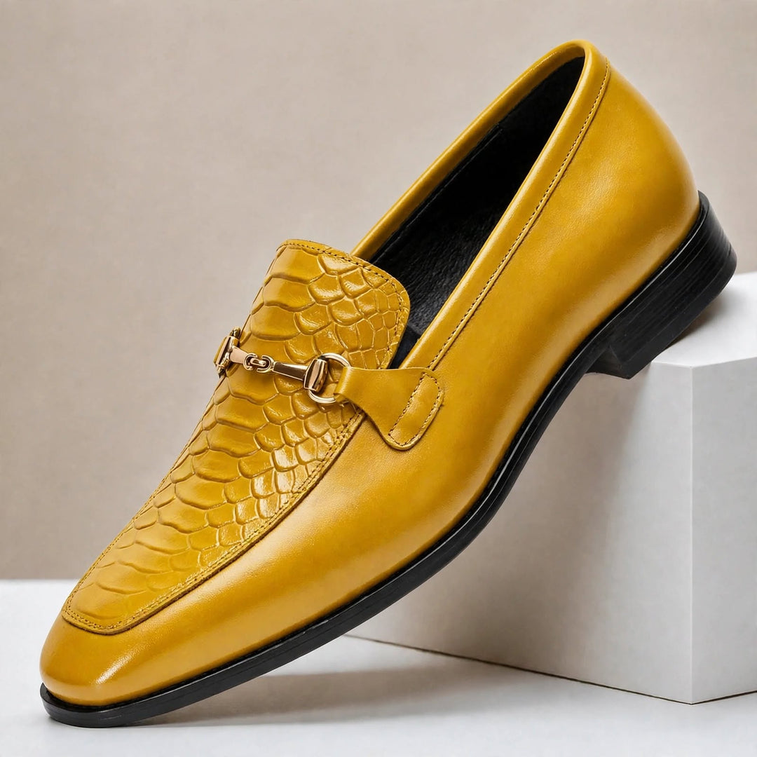 Malani Cowhide Leather Loafers