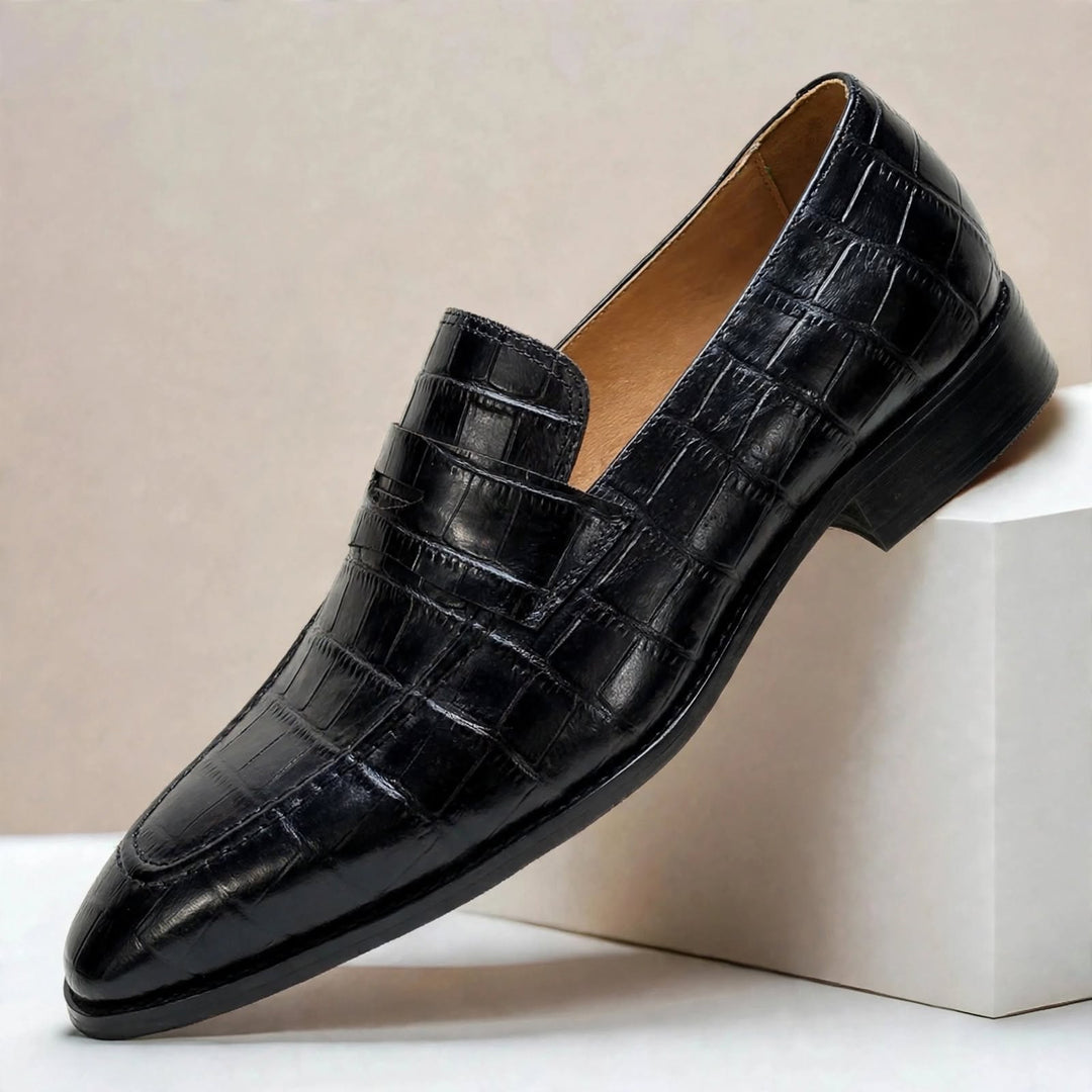 Galvani Cowhide Leather Loafers