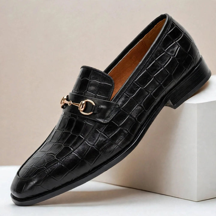 Santelli Cowhide Leather Loafers