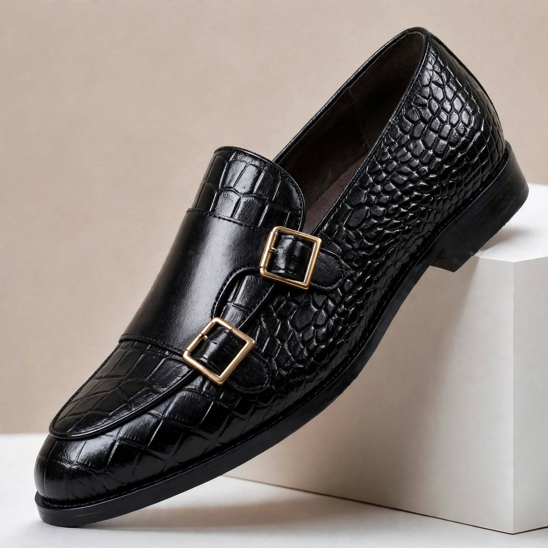Lasaro Cowhide Leather Loafers