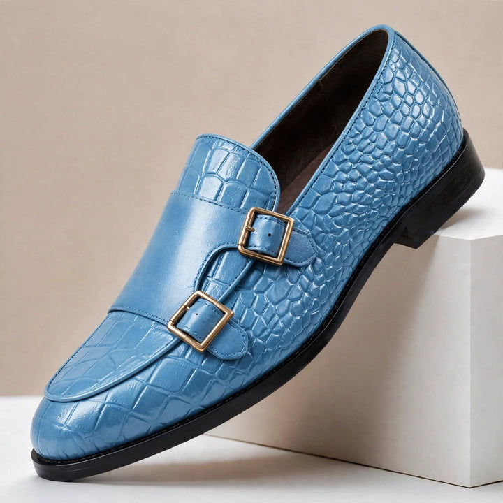 Lasaro Cowhide Leather Loafers