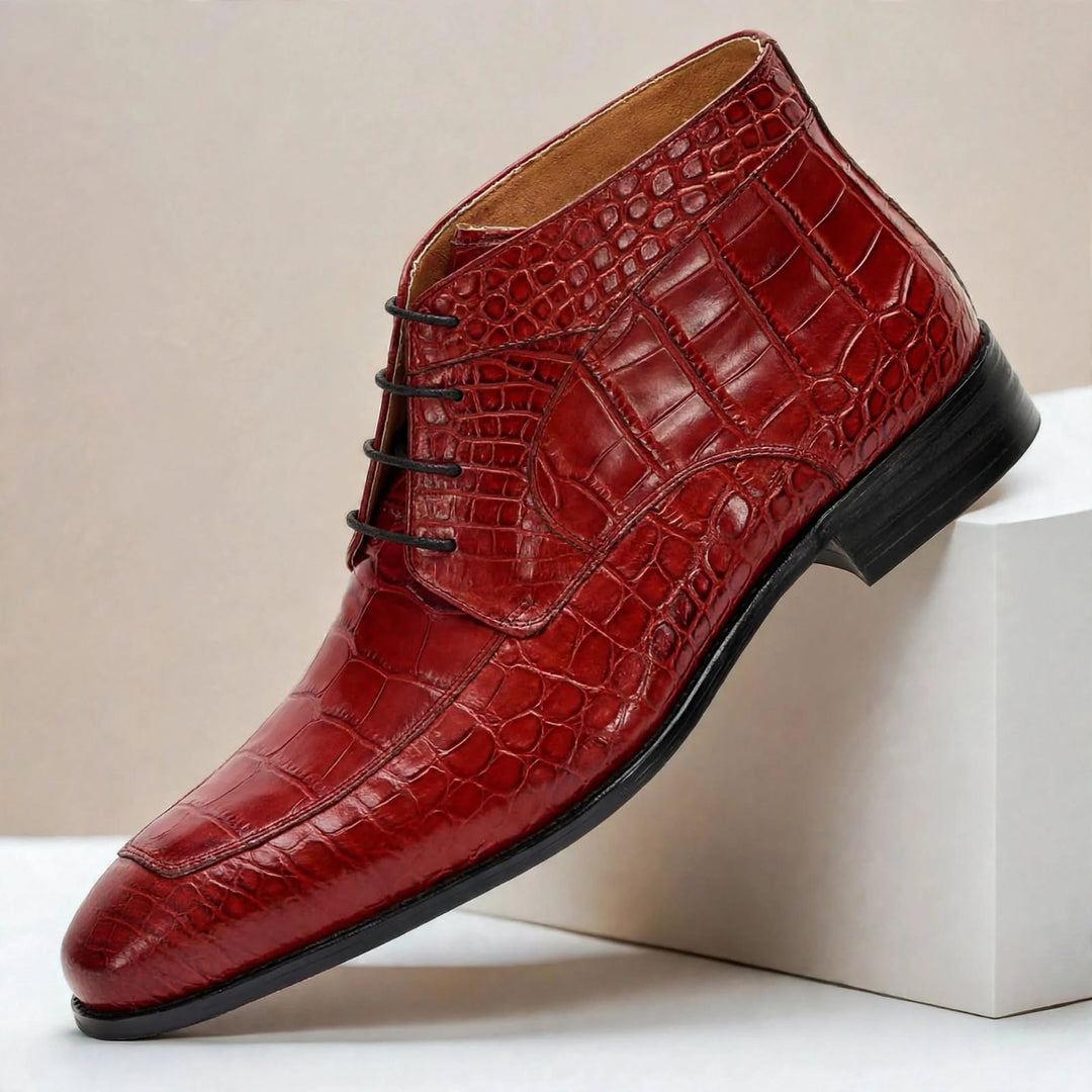 Deserto Cowhide Leather Boots