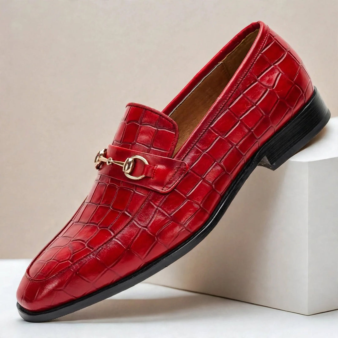 Santelli Cowhide Leather Loafers