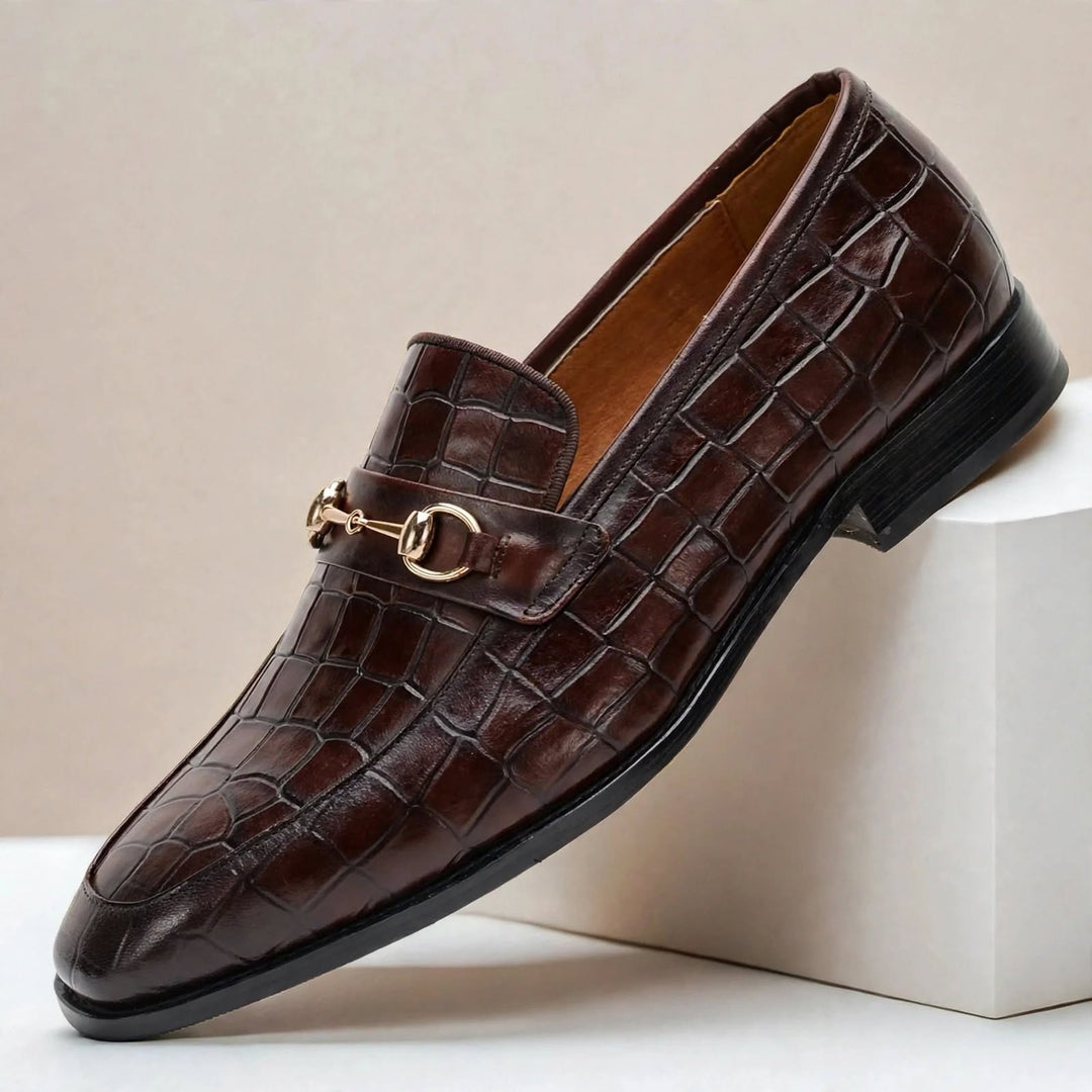 Santelli Cowhide Leather Loafers