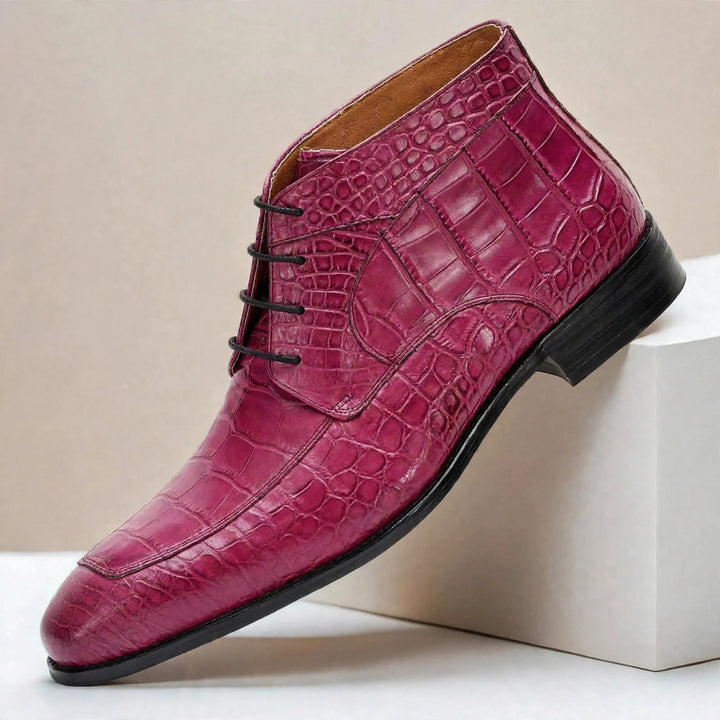 Deserto Cowhide Leather Boots