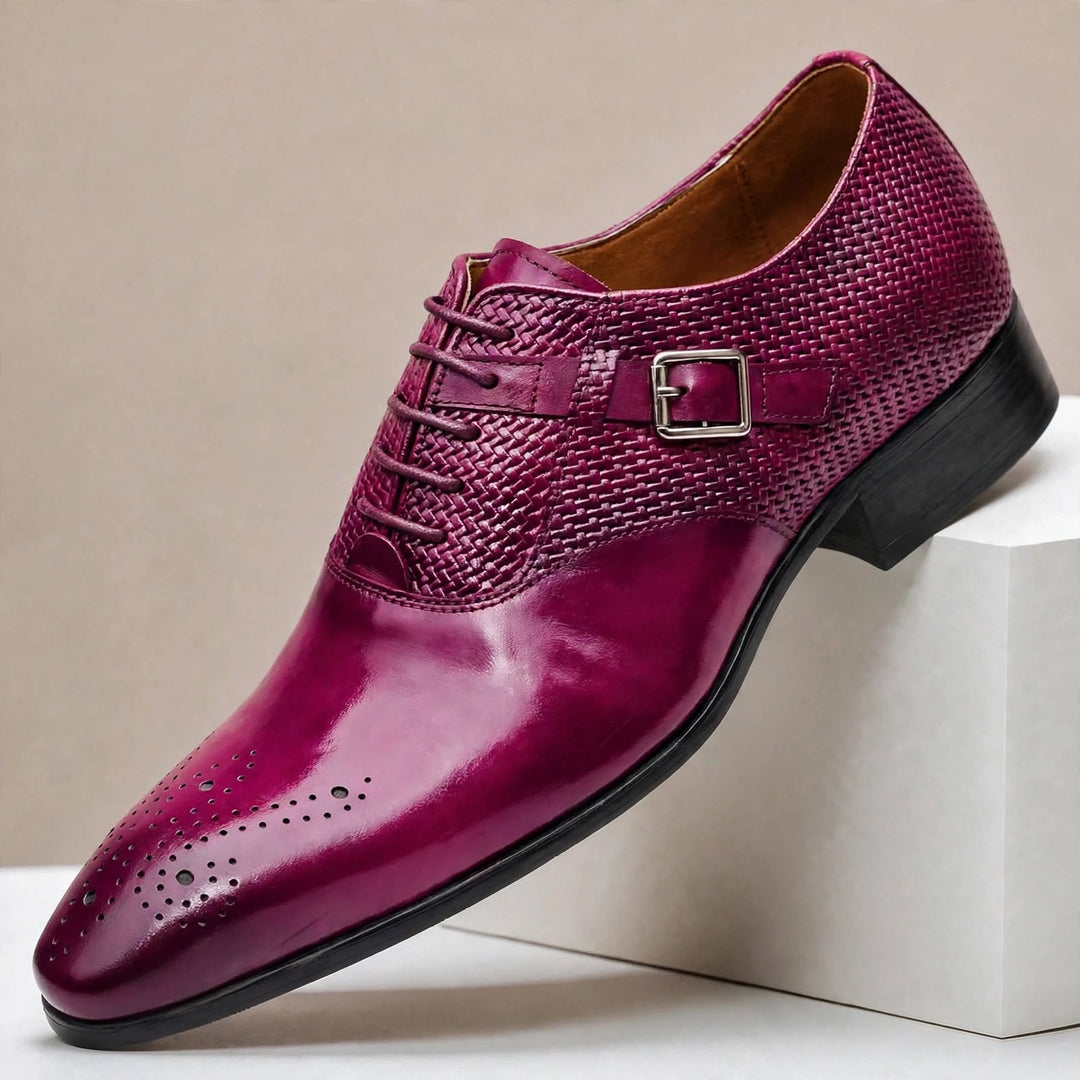 Lucia Cowhide Leather Shoes