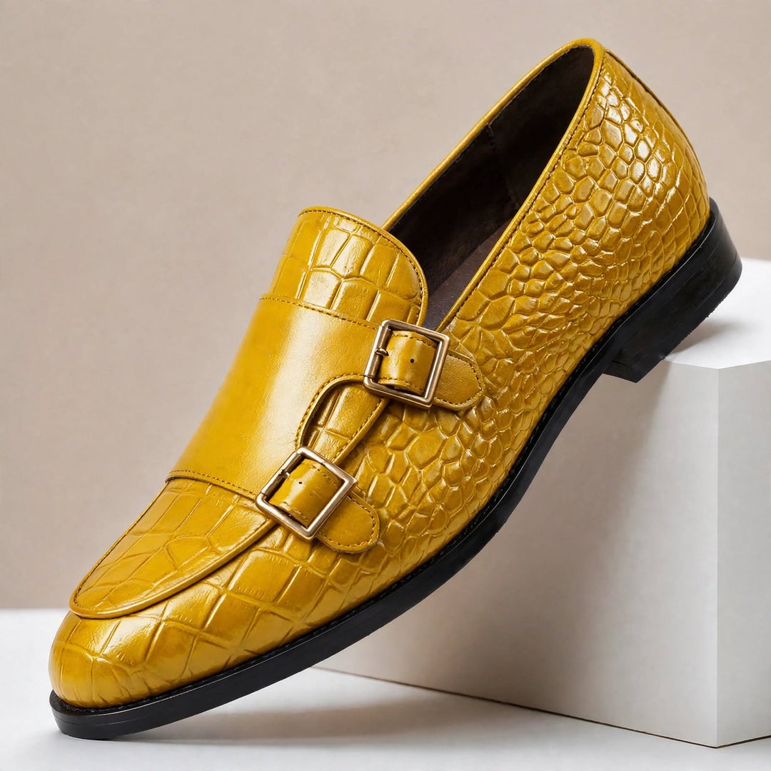 Lasaro Cowhide Leather Loafers