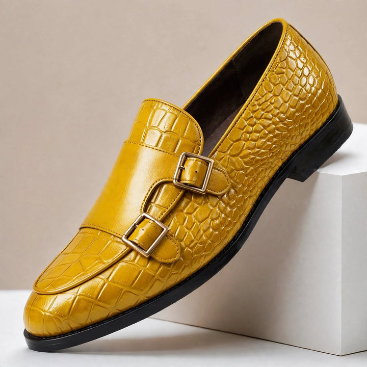 Lasaro Cowhide Leather Loafers