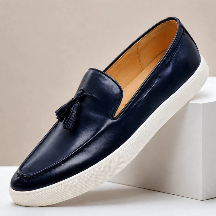 Valenti Cowhide Leather Loafers