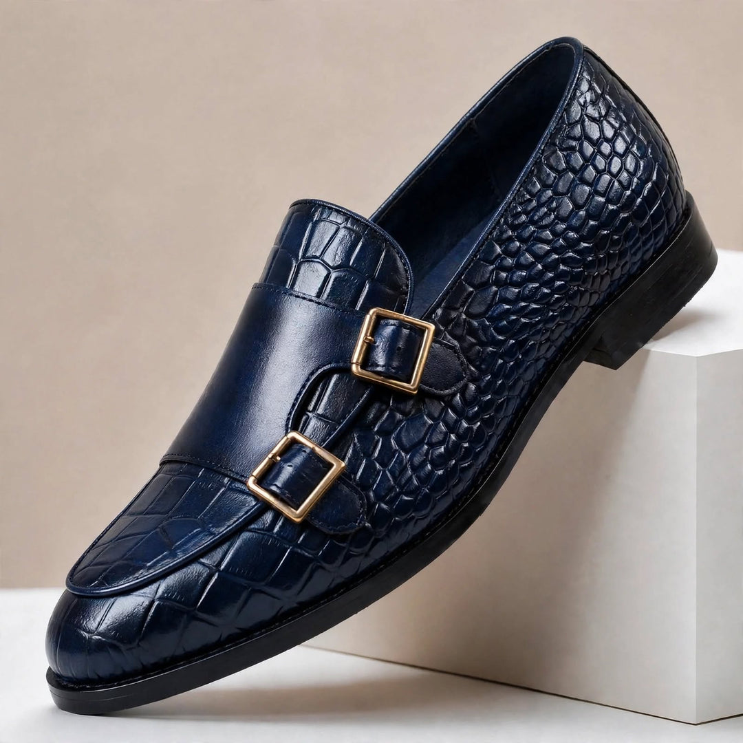 Lasaro Cowhide Leather Loafers