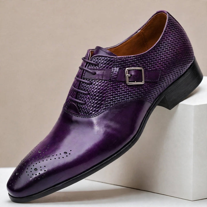 Lucia Cowhide Leather Shoes