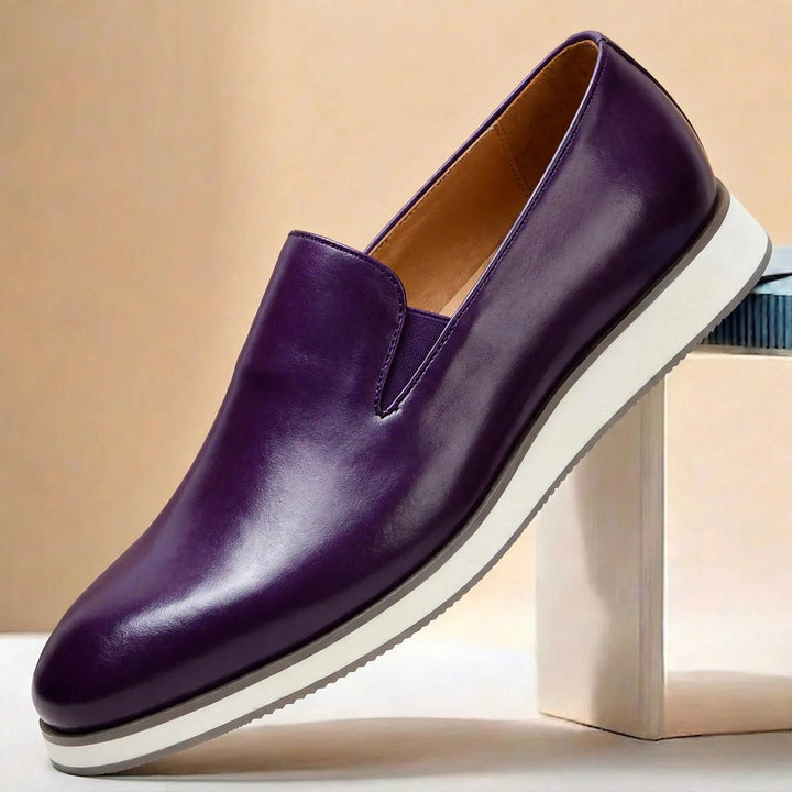 Montario Cowhide Leather Loafers