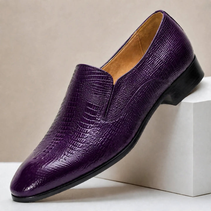 Venezia Cowhide Leather Loafers