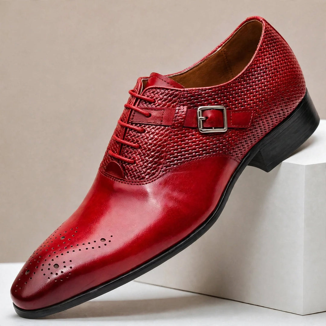 Lucia Cowhide Leather Shoes