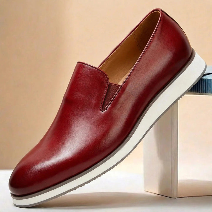 Montario Cowhide Leather Loafers