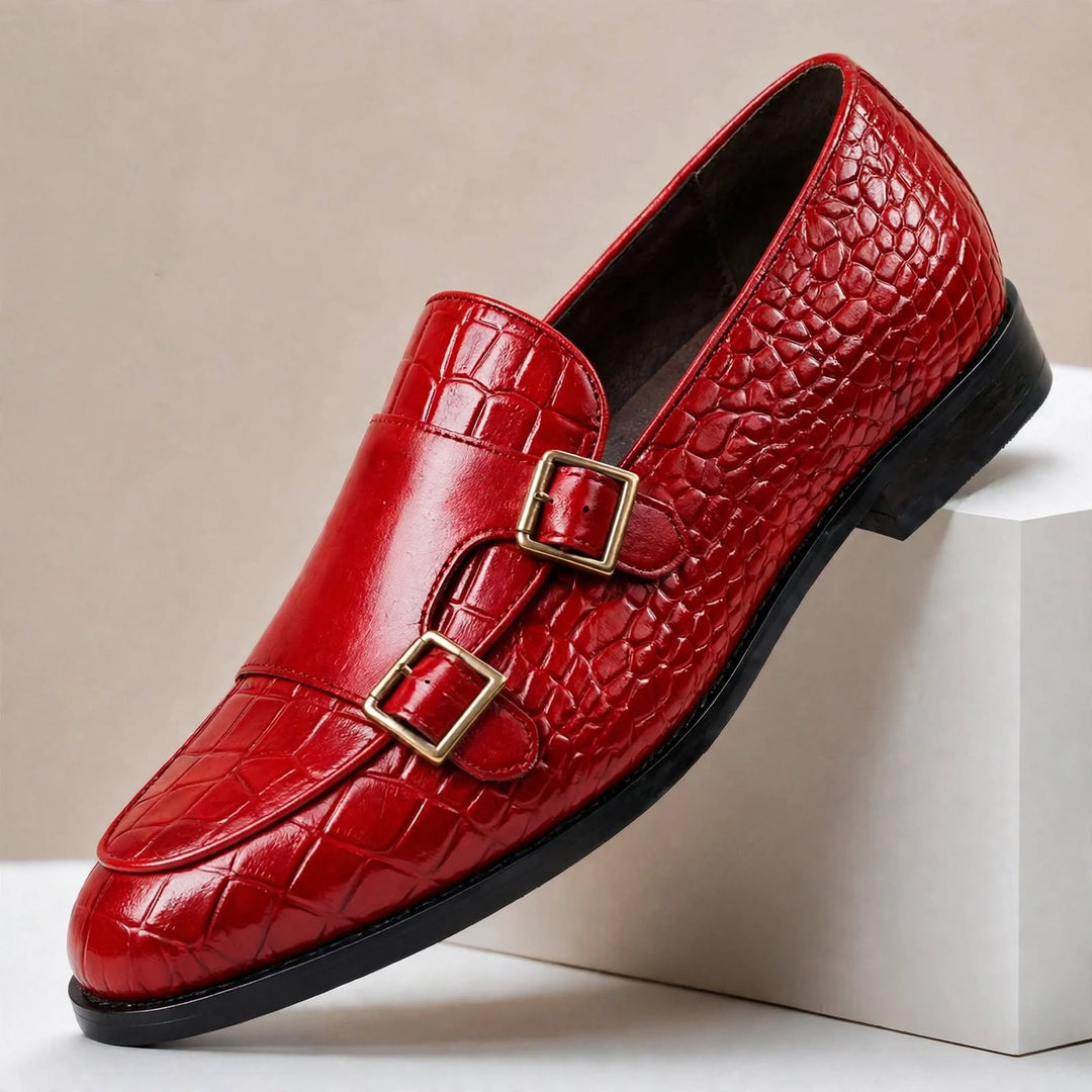 Lasaro Cowhide Leather Loafers