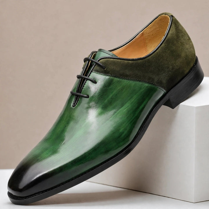 Verde Cowhide Leather Shoes