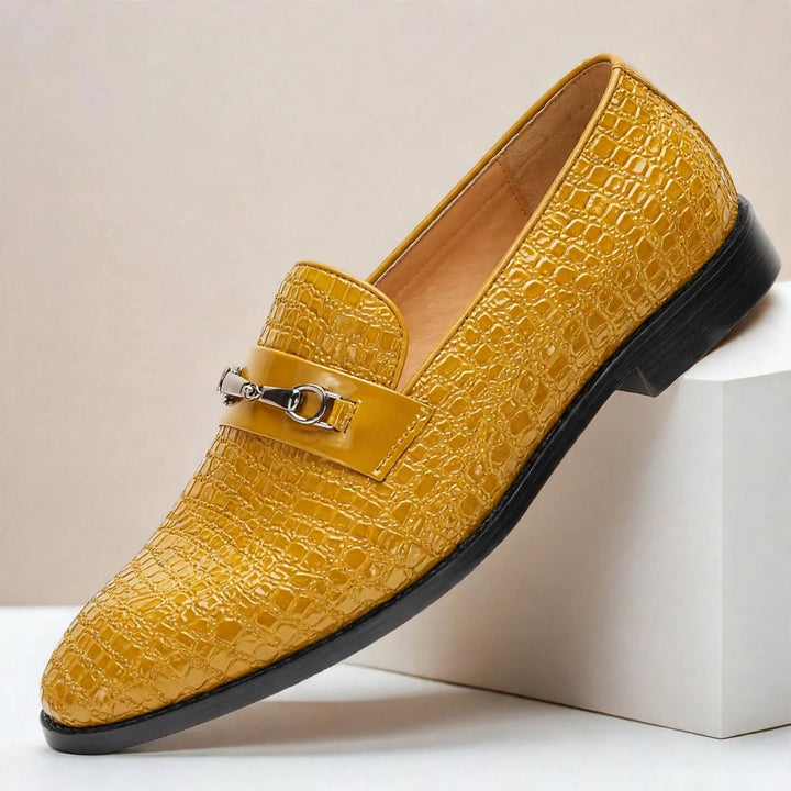 Montelani Cowhide Leather Loafers