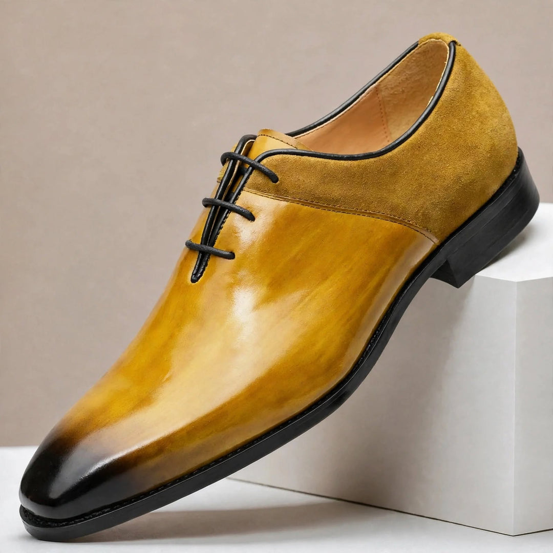 Verde Cowhide Leather Shoes