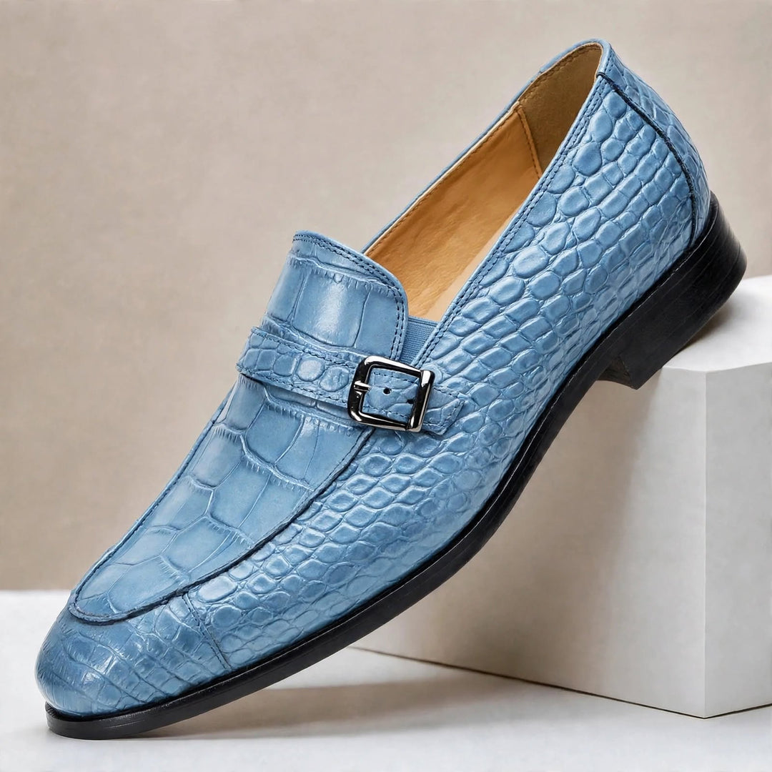 Kallana Cowhide Leather Loafers