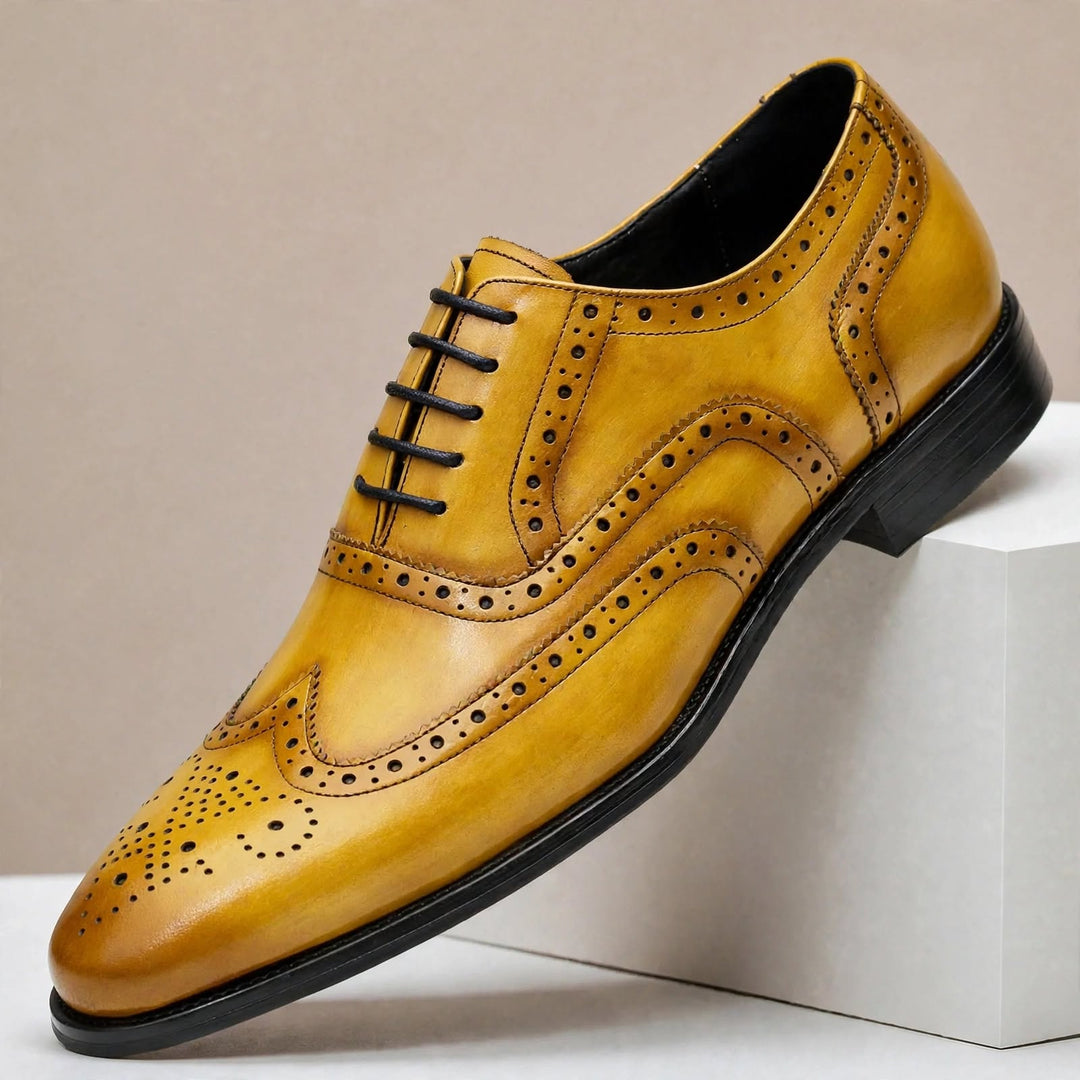 Lavassa Cowhide Leather Shoes