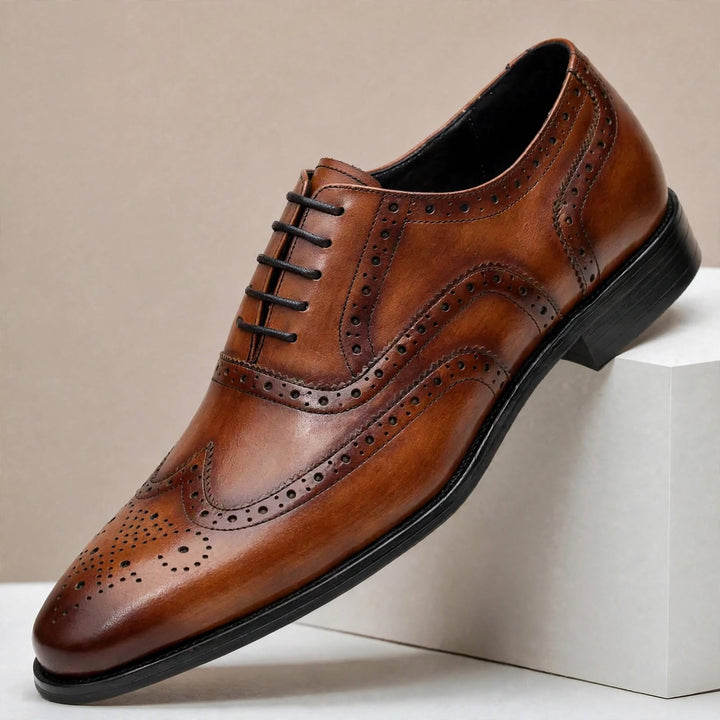 Lavassa Cowhide Leather Shoes