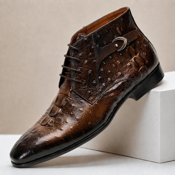 Torenzo Cowhide Leather Boots