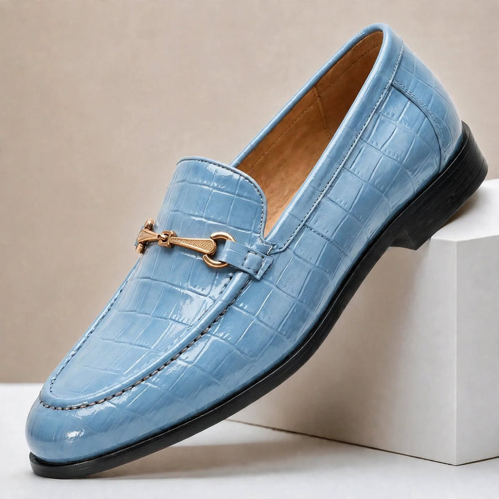 Allen Cowhide Leather Loafers