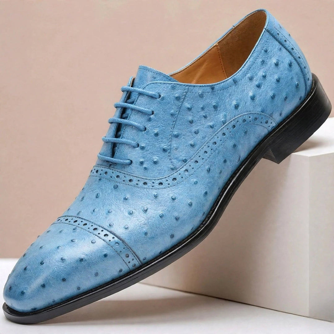 Borvaro Cowhide Leather Shoes