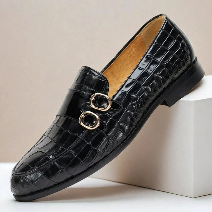 Rossi Cowhide Leather Loafers