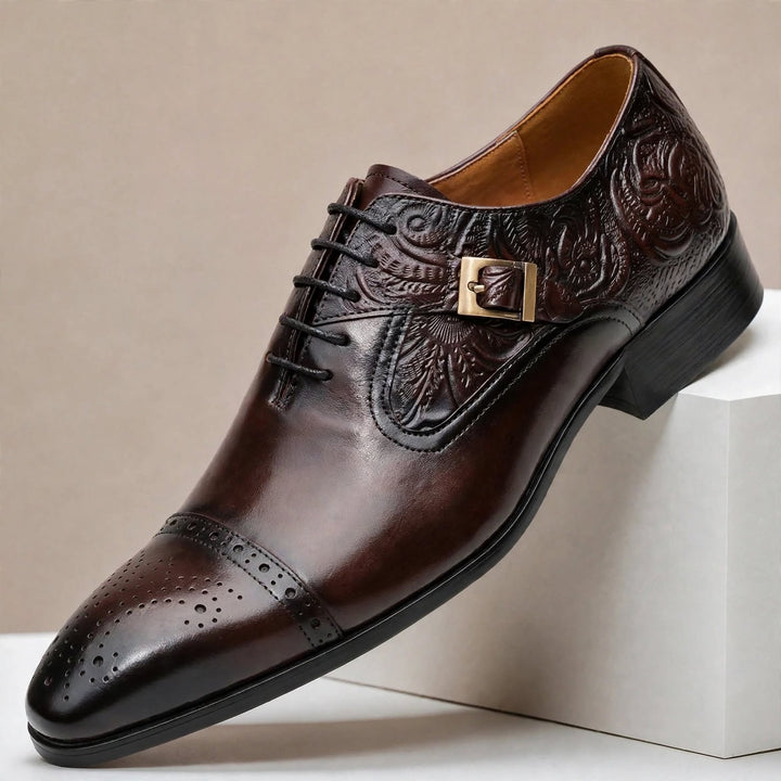 Ettore Cowhide Leather Shoes