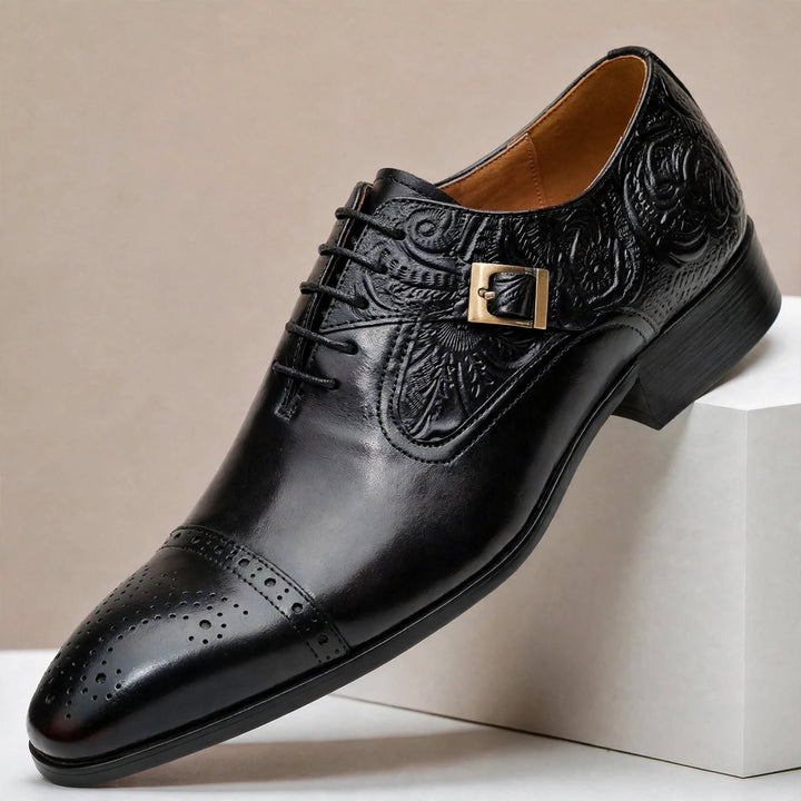 Ettore Cowhide Leather Shoes