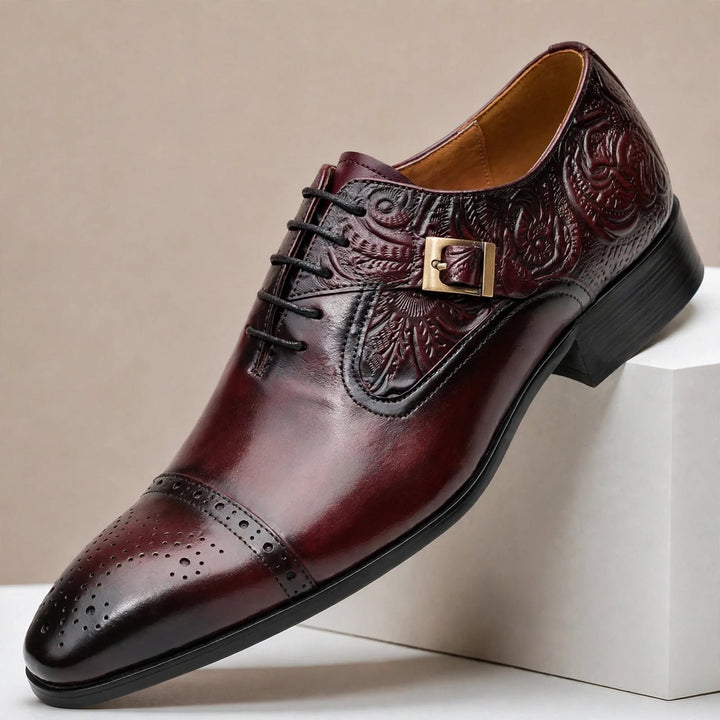 Ettore Cowhide Leather Shoes