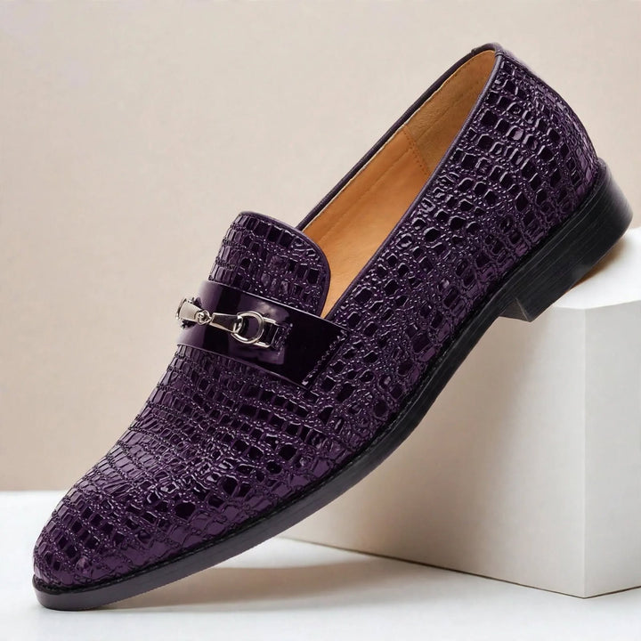 Montelani Cowhide Leather Loafers