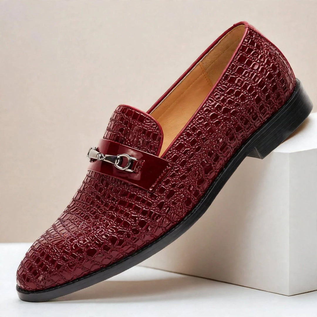 Montelani Cowhide Leather Loafers