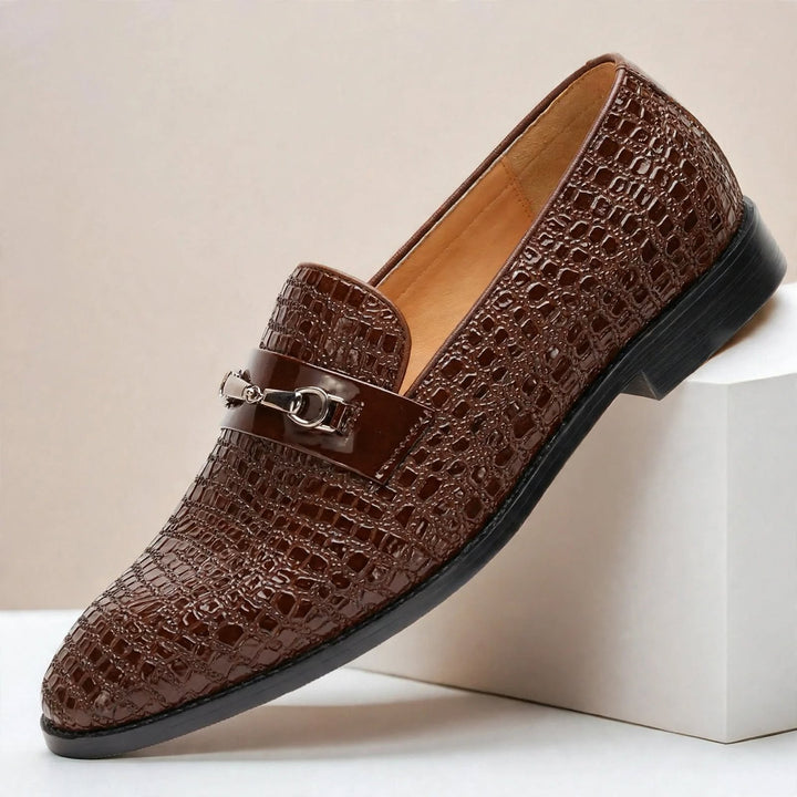Montelani Cowhide Leather Loafers