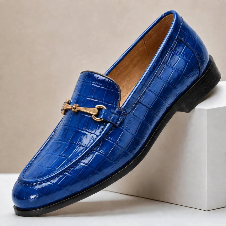 Allen Cowhide Leather Loafers