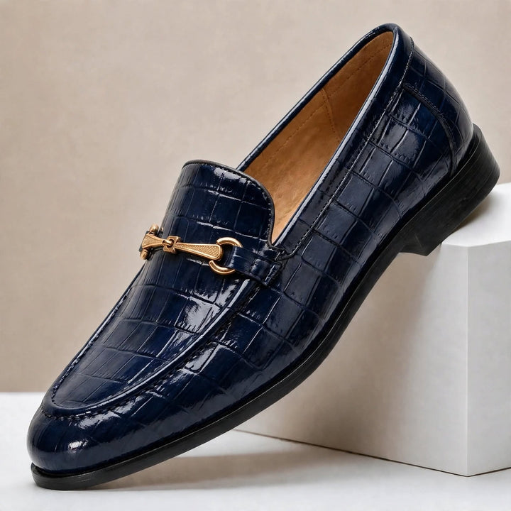 Allen Cowhide Leather Loafers