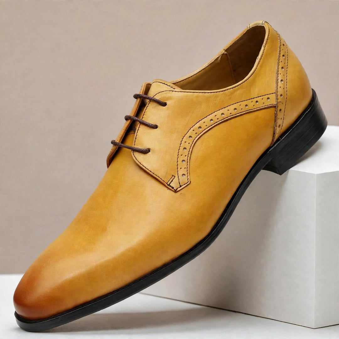 Lario Cowhide Leather Shoes