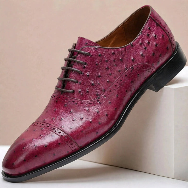 Borvaro Cowhide Leather Shoes