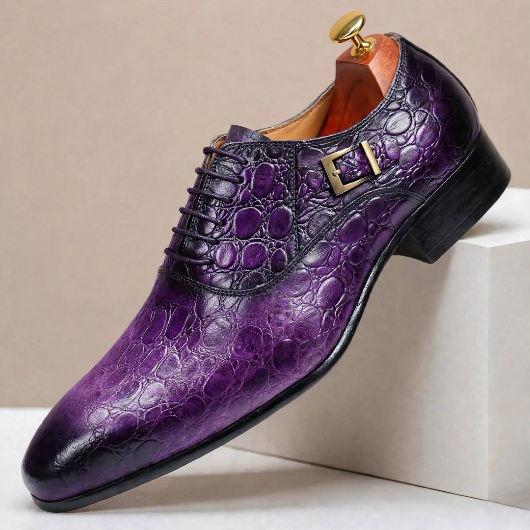 Gastello Cowhide Leather Shoes