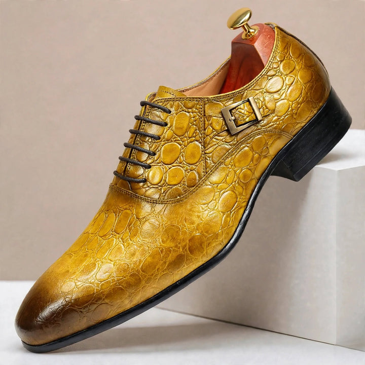 Gastello Cowhide Leather Shoes