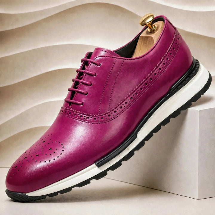 Luvino Cowhide Leather Sneakers