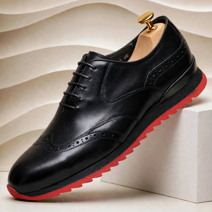 Corvino Cowhide Leather Sneakers