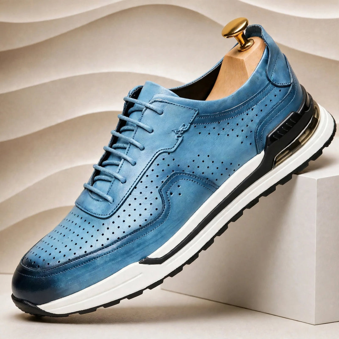 Valencia Cowhide Leather Sneakers